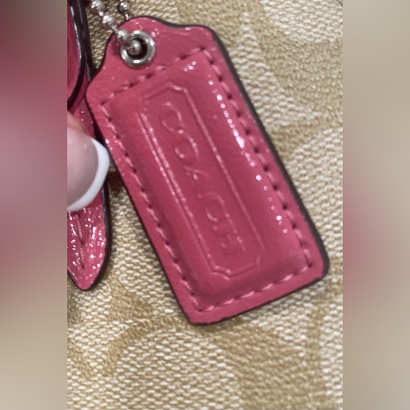 COACH PEYTON SIGNATURE DOME CORA SATCHEL VINTAGE - Picture 3 of 10